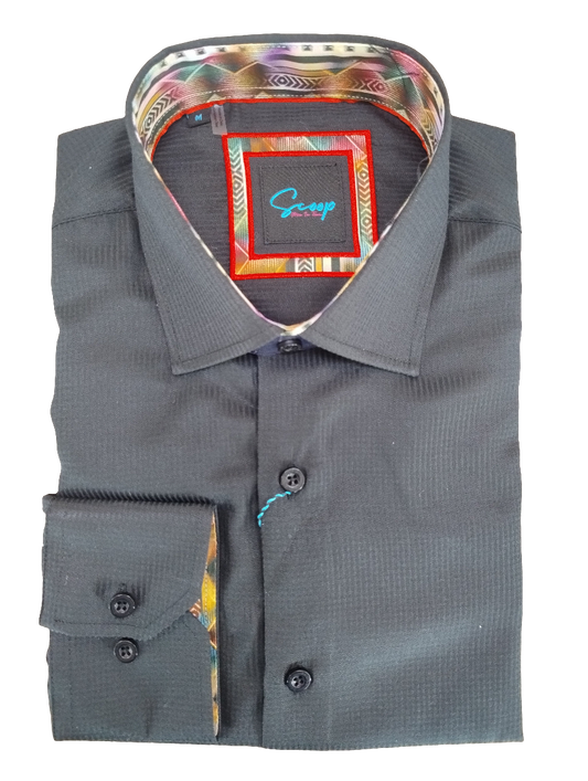 Scoop Alize Long Sleeve Shirt - Black