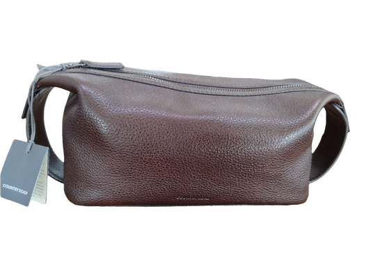 Country Road Small Leather Wash Bag