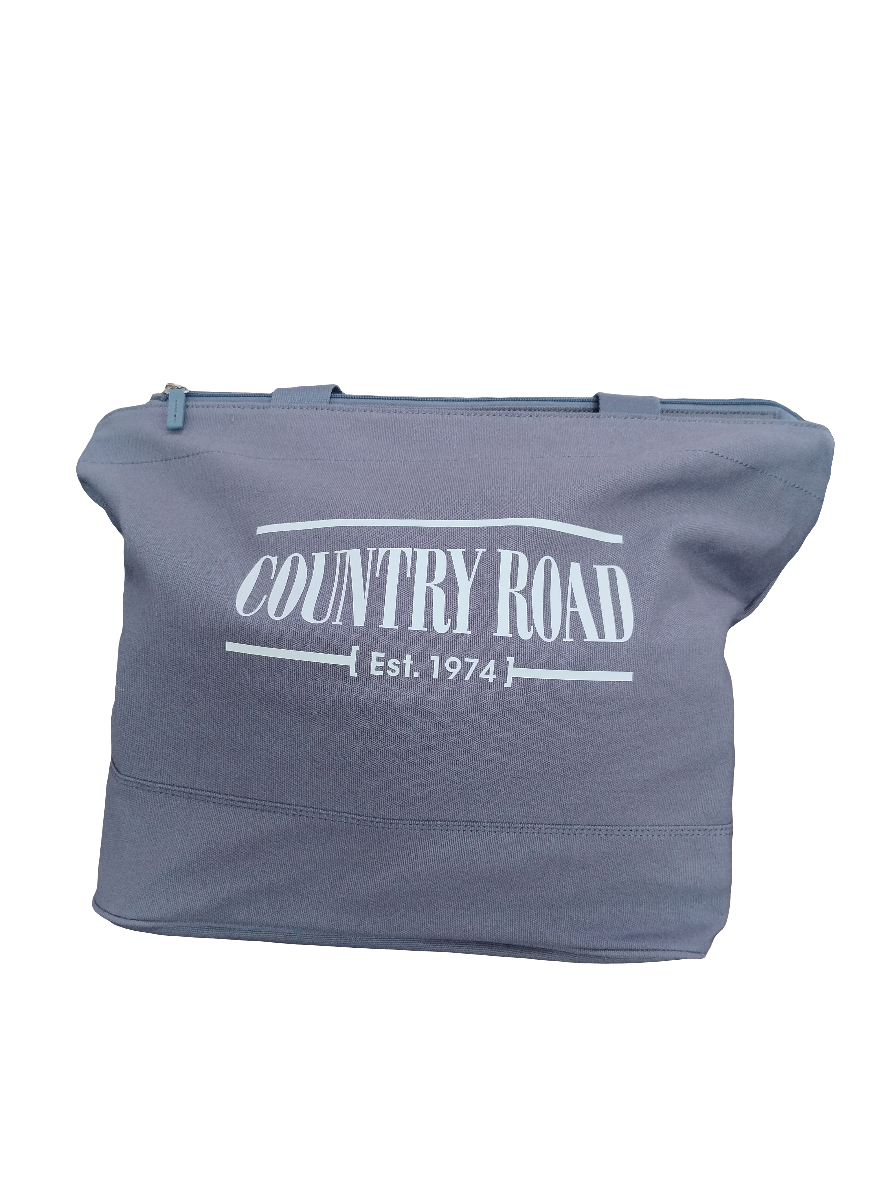 Country Road Heritage Cotton Shopper Bag - Chambray