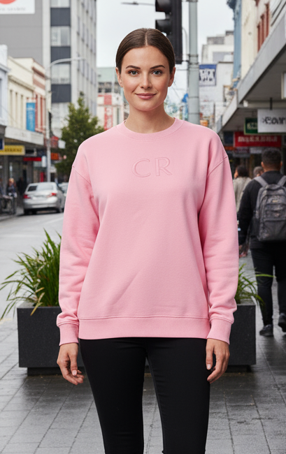 Country Road Heritage Womens Sweatshirt - Rouge Pink