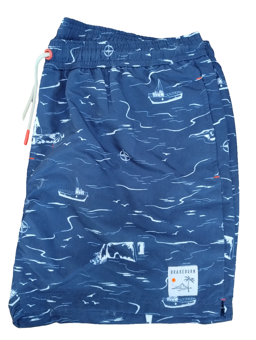 Brakeburn Seascape Swimshort