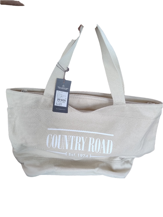 Country Road Heritage Shopper Bag - Pebble