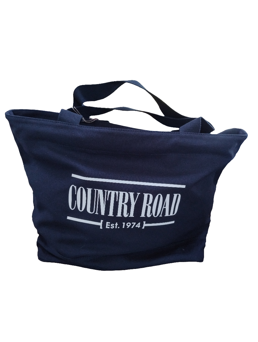 Country Road Heritage Shopper Bag-Navy