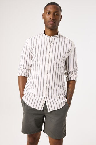 Garcia Sage Green Bermuda Shorts