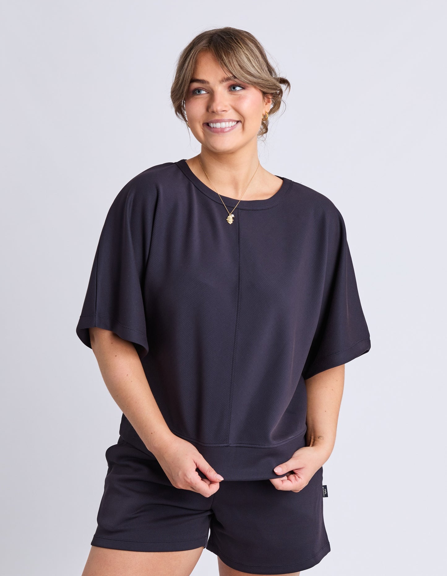 Elm Freedom Rib Sweat - Midnight Navy
