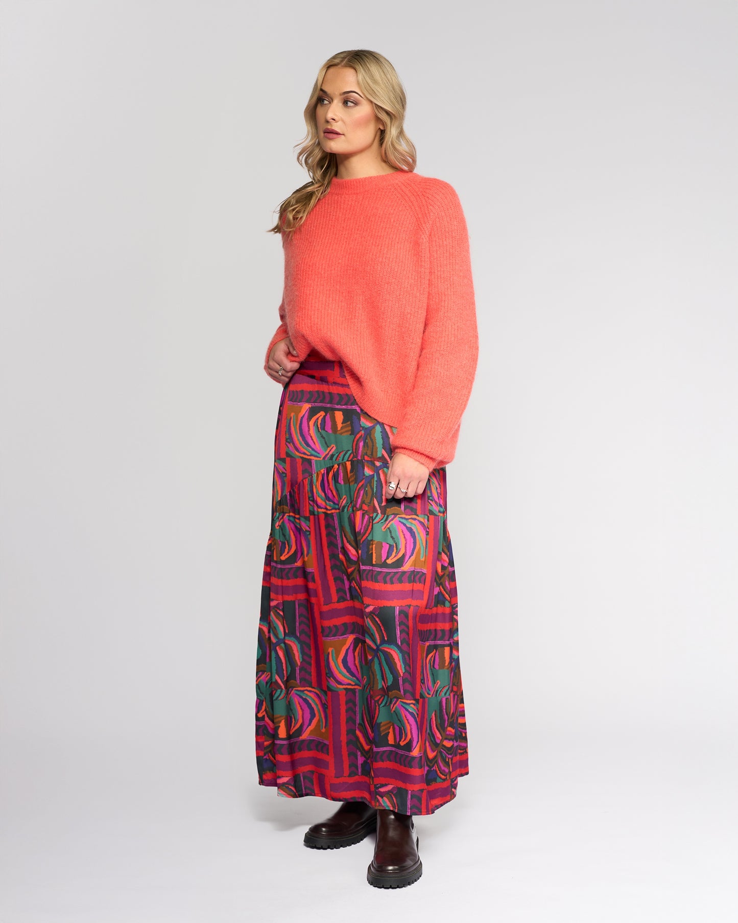 Knewe Fefe Sweater - Lava
