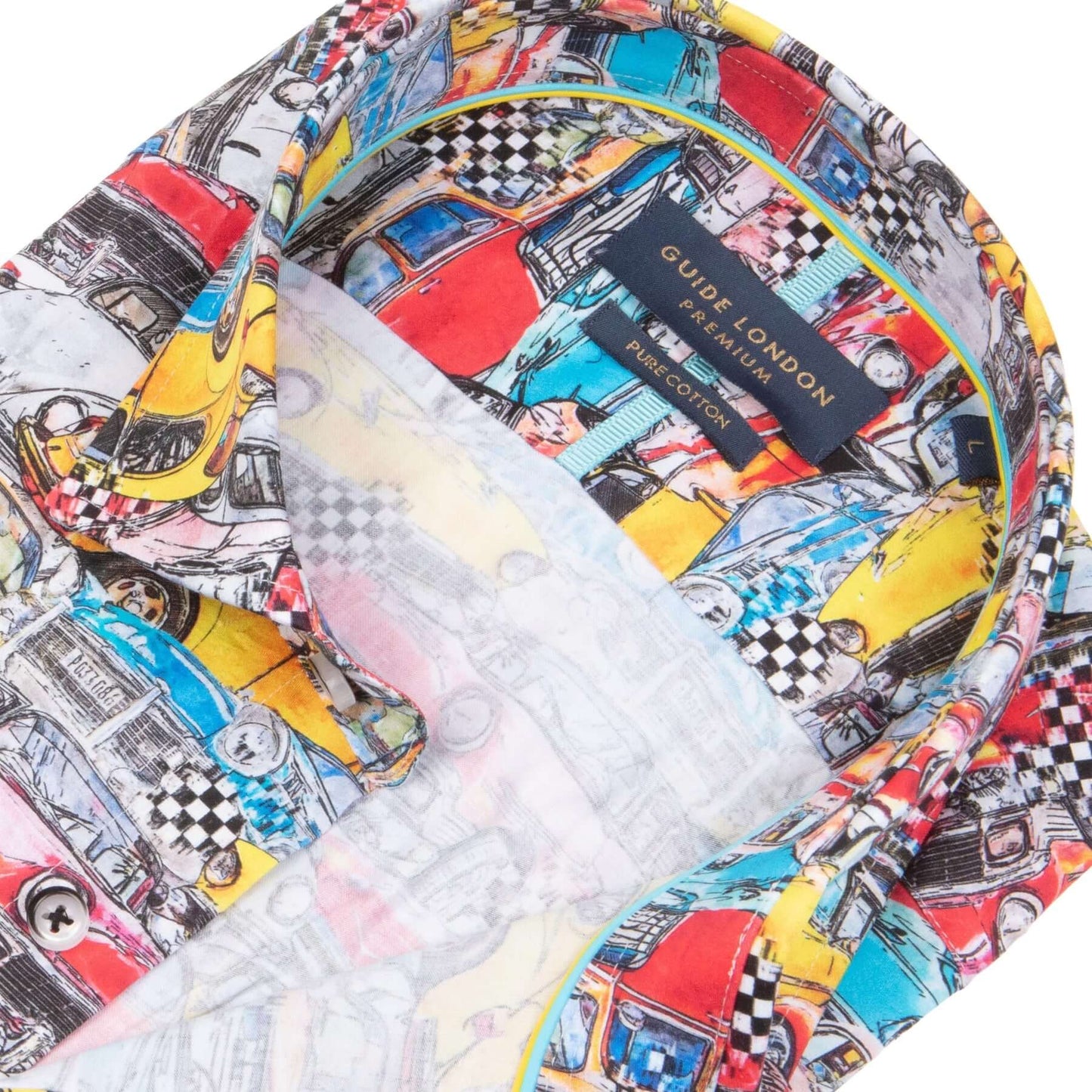 Guide London Classic Cars Long Sleeve Shirt