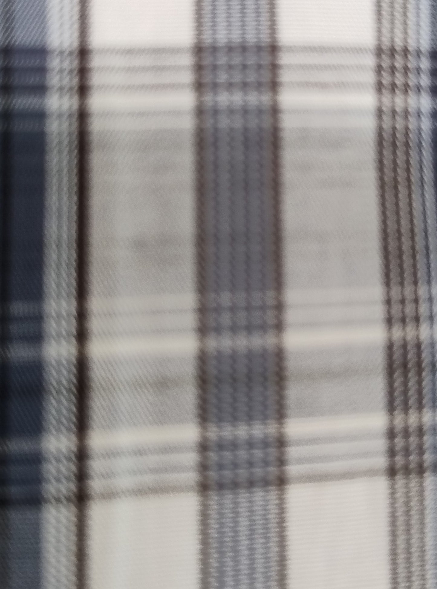 Lichfield Summer Weight Kimono - Charcoal Stripe