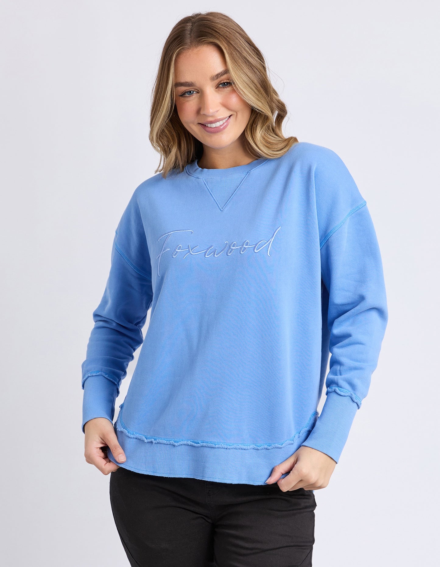 Foxwood Signature Crew - Azurine Blue