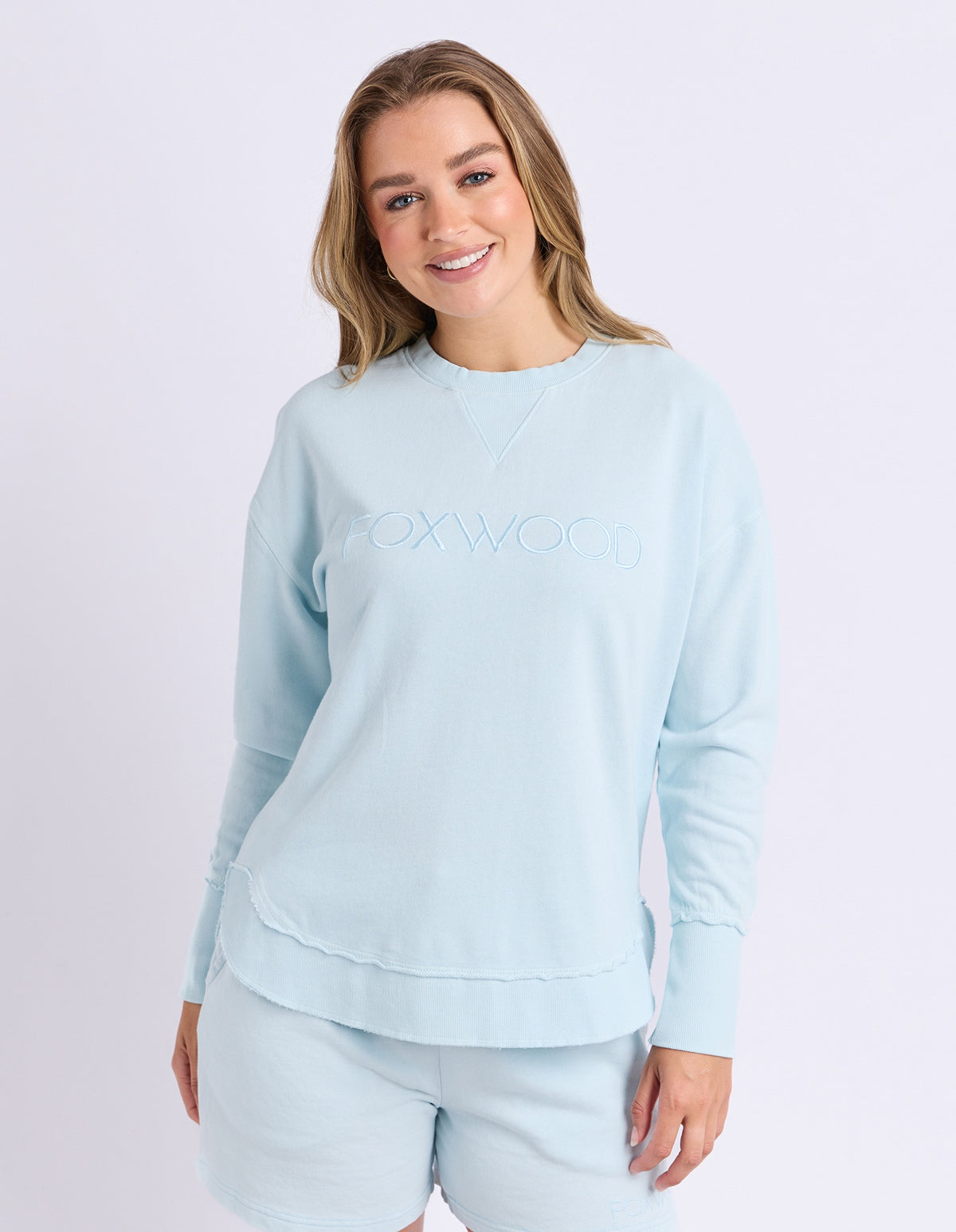 Foxwood Simplified Crew - Cool Blue