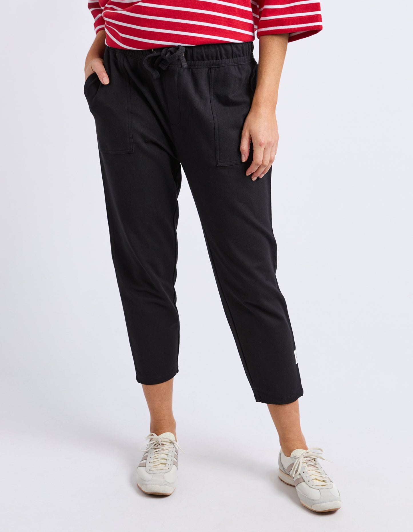 Elm Sutton Track Pant-Black