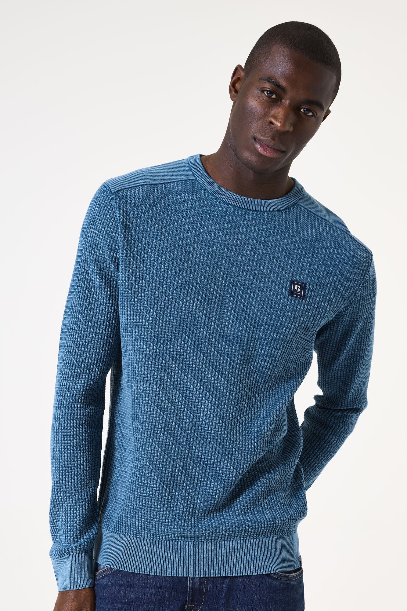 Garcia Mens Pullover - Blue
