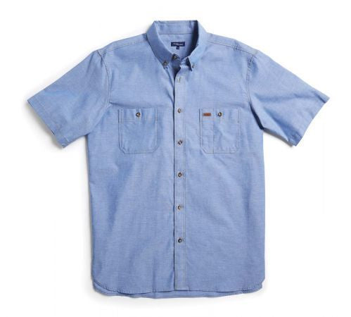 Gloweave Cotton Chambray Short Sleeve Shirt