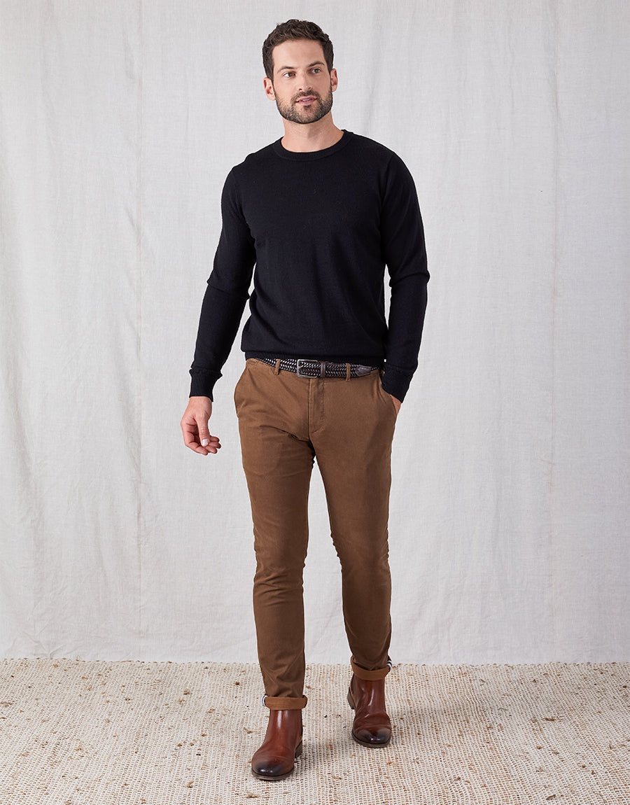Rembrandt Soho Brown Birdseye Trouser