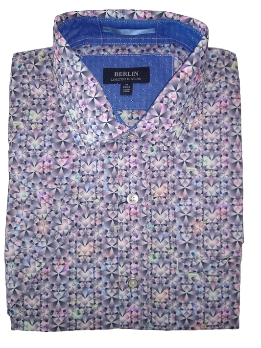 Berlin LA Print Short Sleeve Shirt