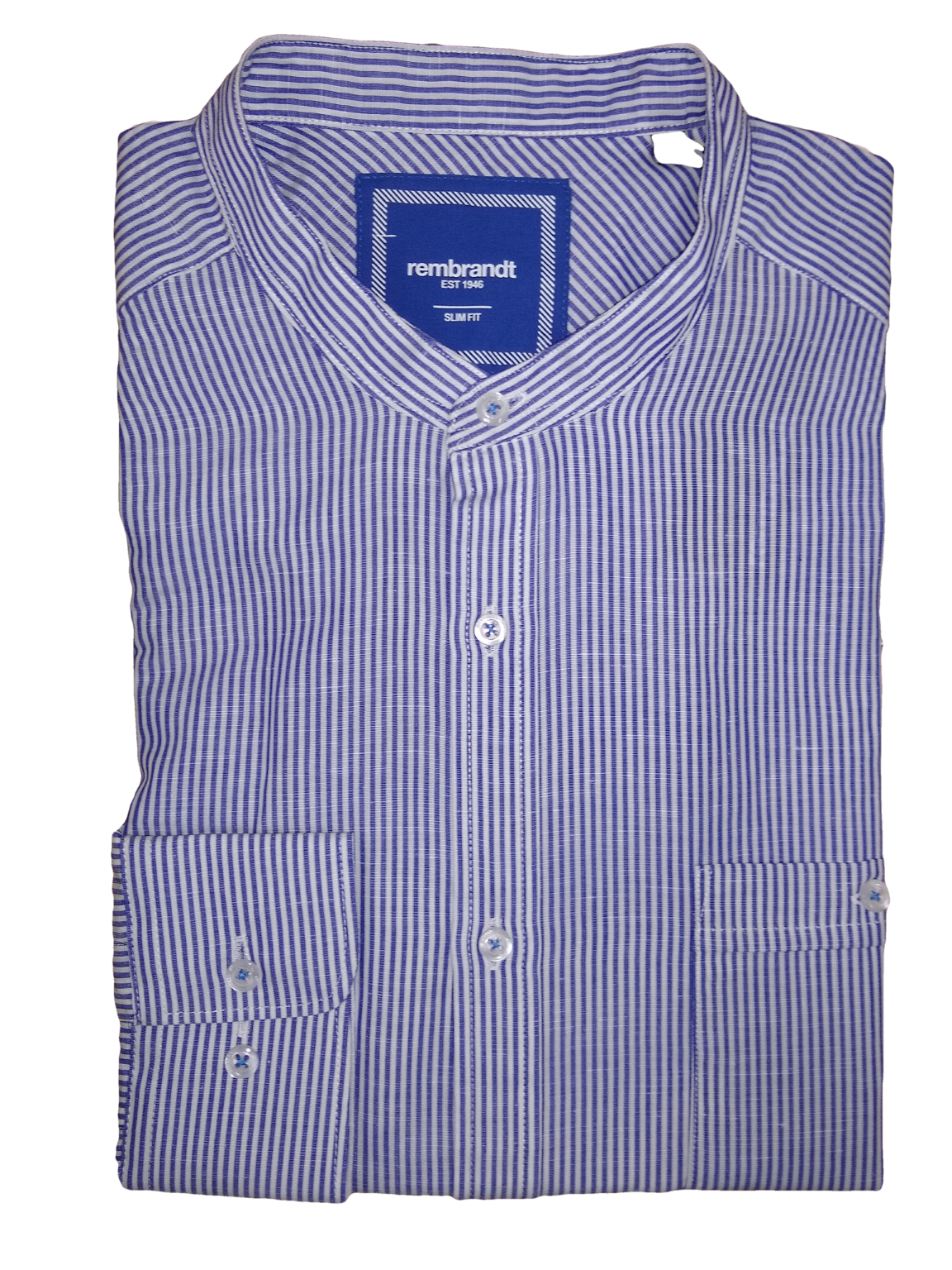 Rembrandt Luca Blue Stripe Long Sleeve Shirt