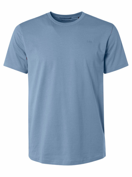 No Excess Solid Basic Tee Shirt
