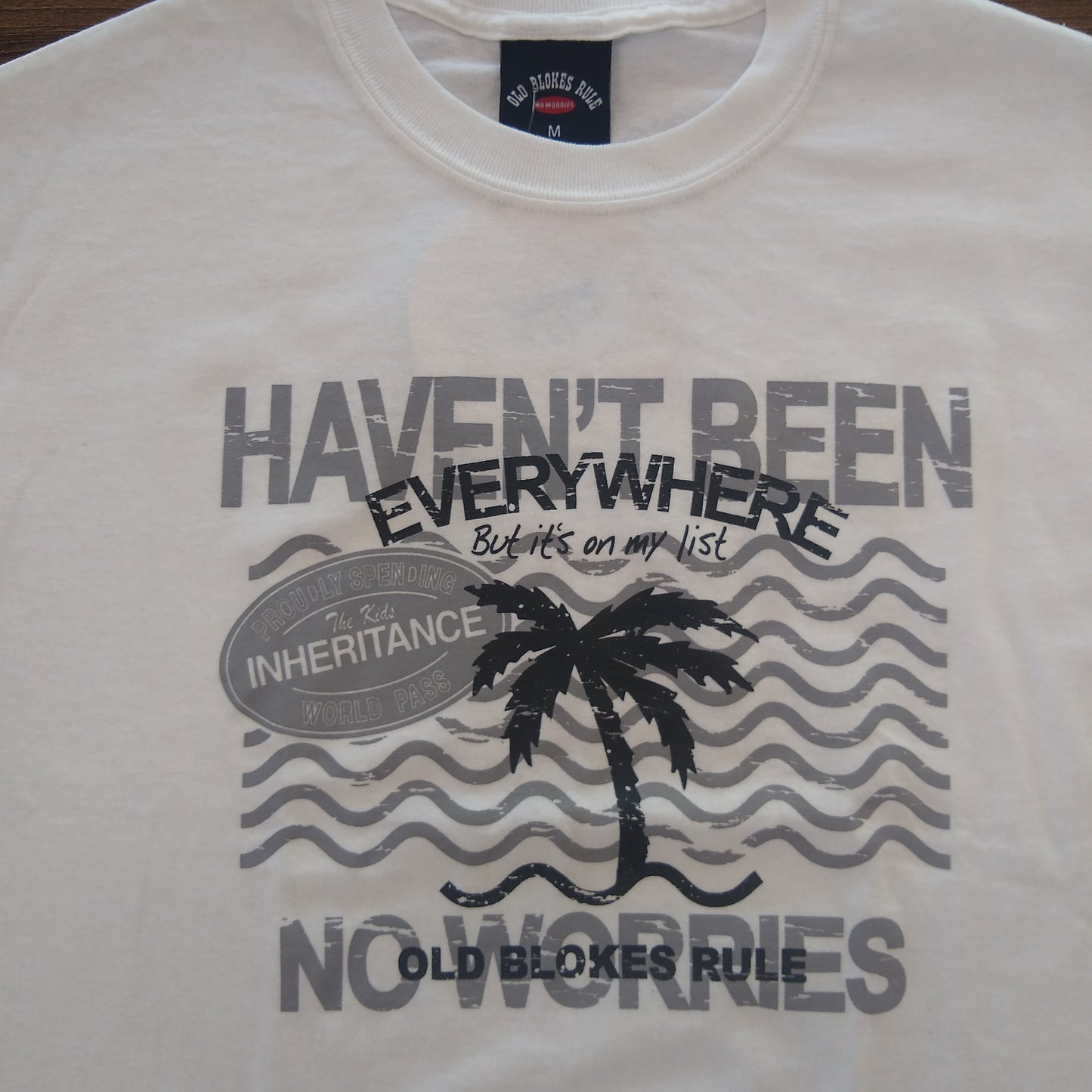 Old Blokes Rule Tee shirts