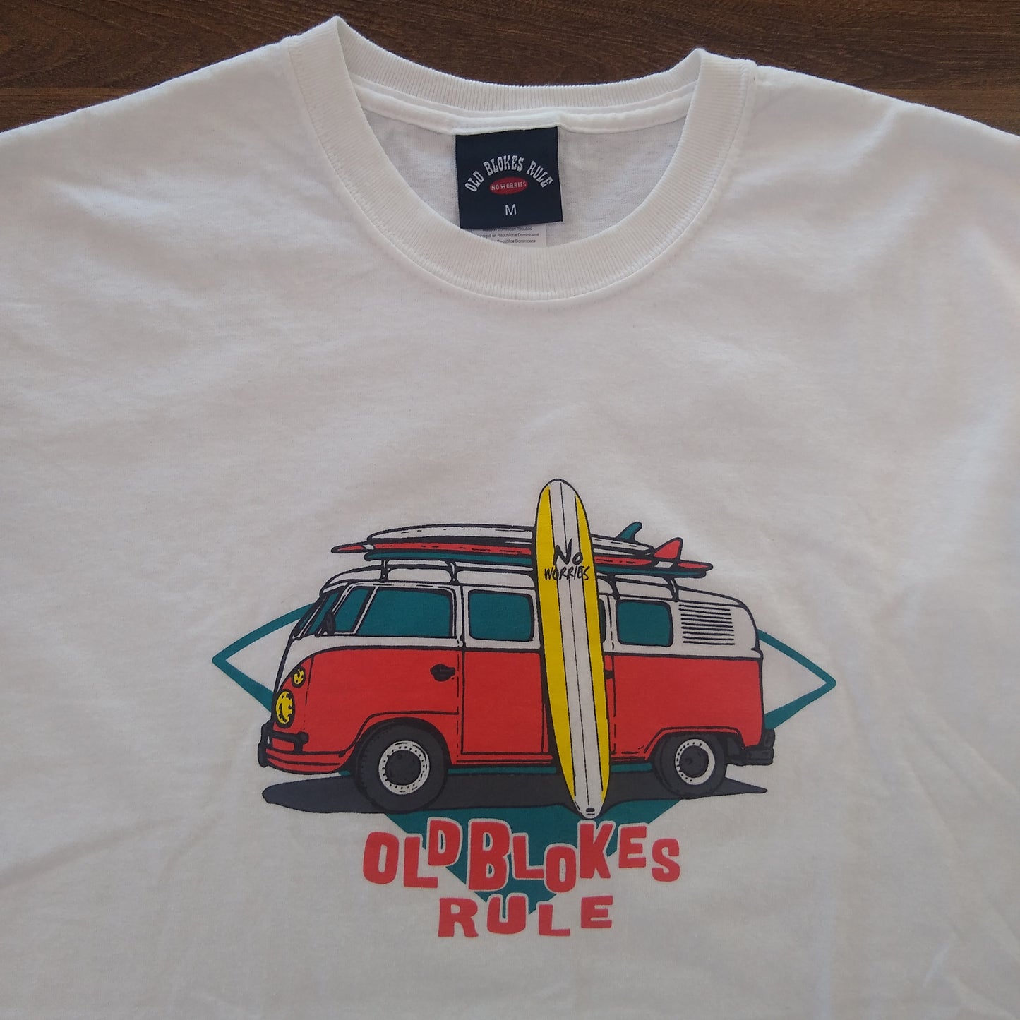 Old Blokes Rule Tee shirts