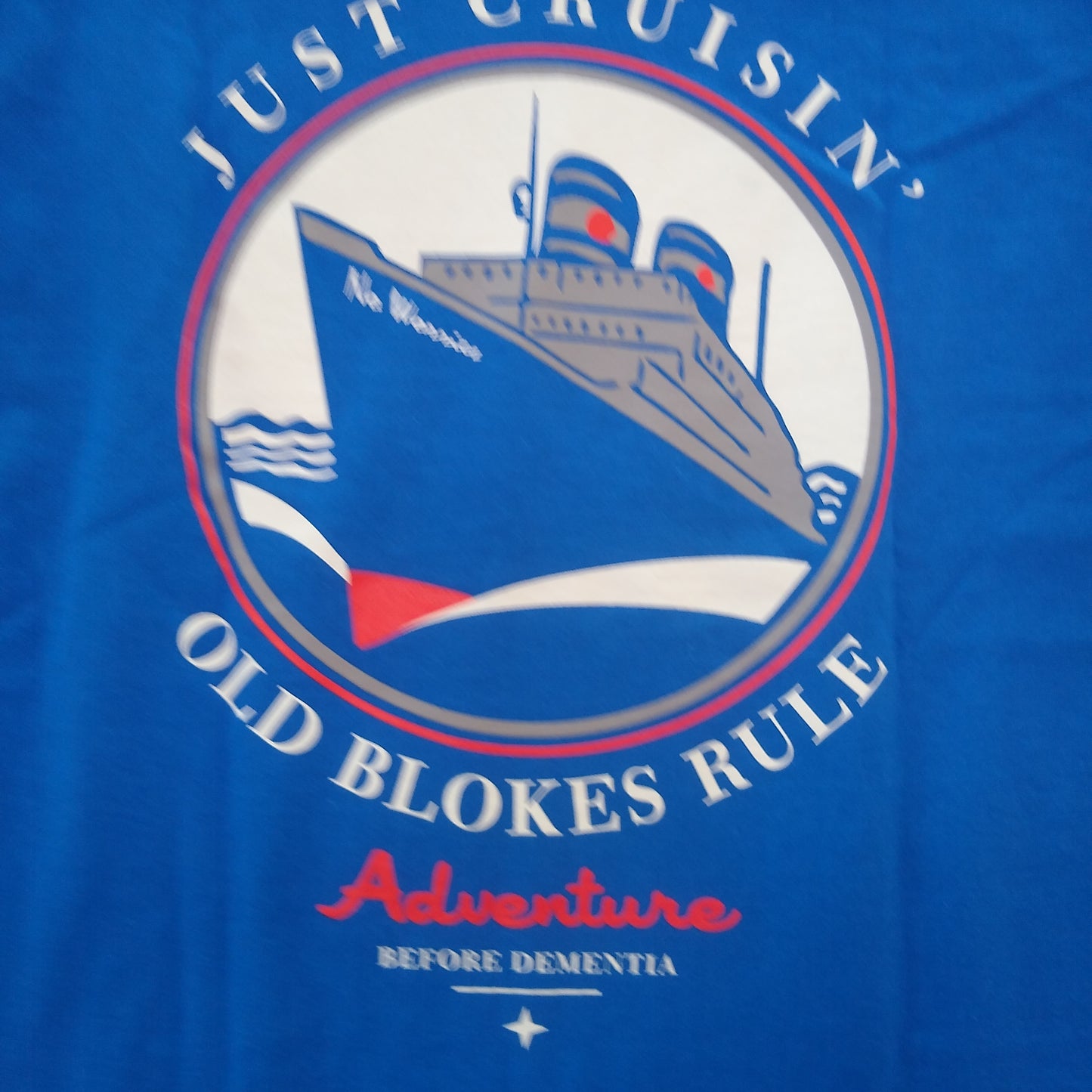 Old Blokes Rule Tee shirts