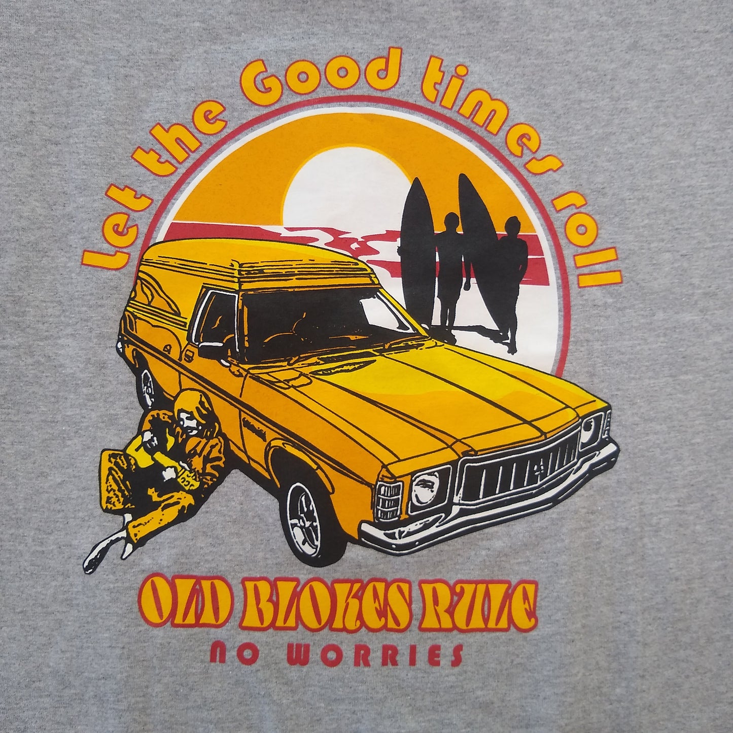Old Blokes Rule Tee shirts