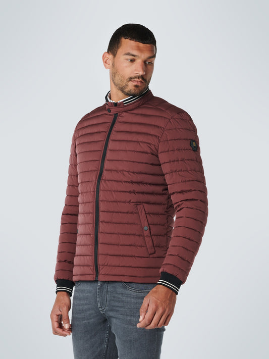 No Excess Port Wine Puffer Jacket