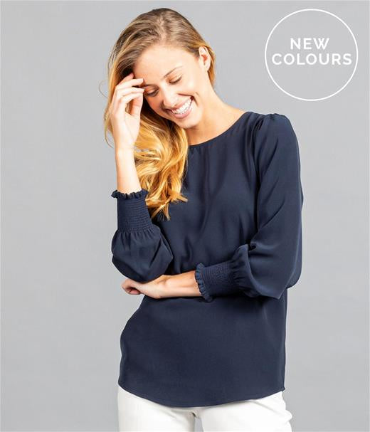 Gloweave Freya Shirred Cuff Soft Shirt 1796WL