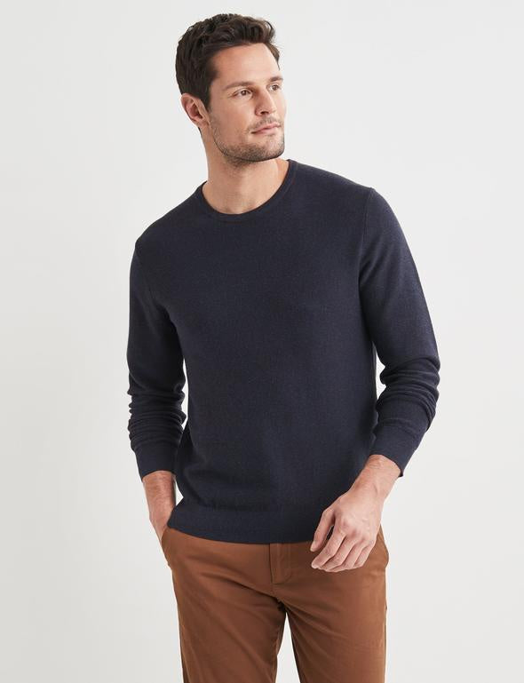 Blazer Mason Texture Crew Knit pullover