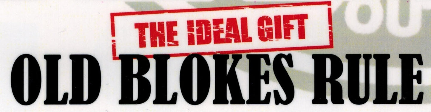 Old Blokes Rule Tee shirts