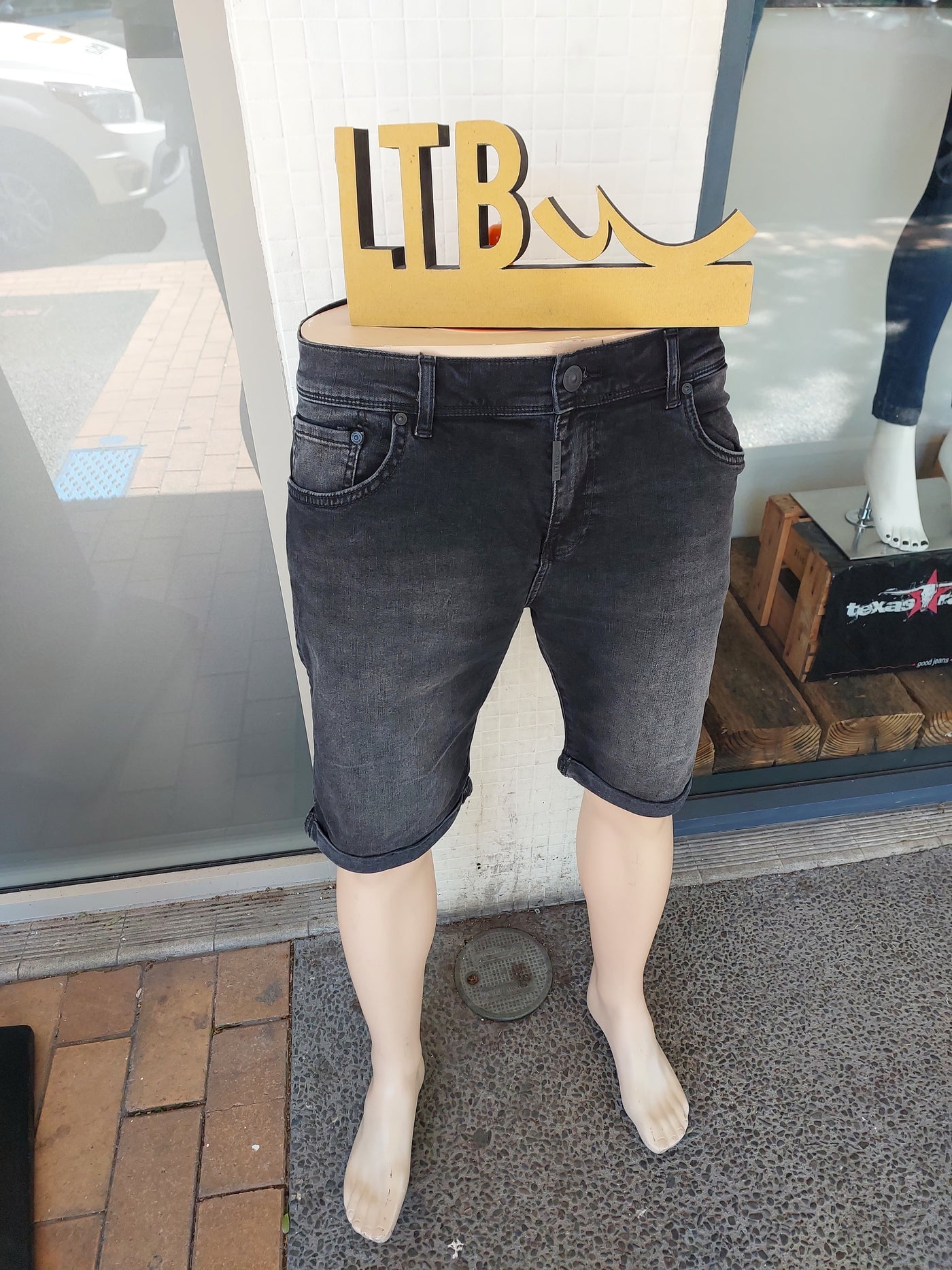 LTB Nestor Denim Short Black