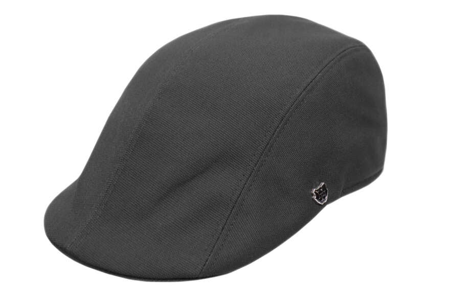 Hills Hats Black Denver Canvas Duckbill Cap