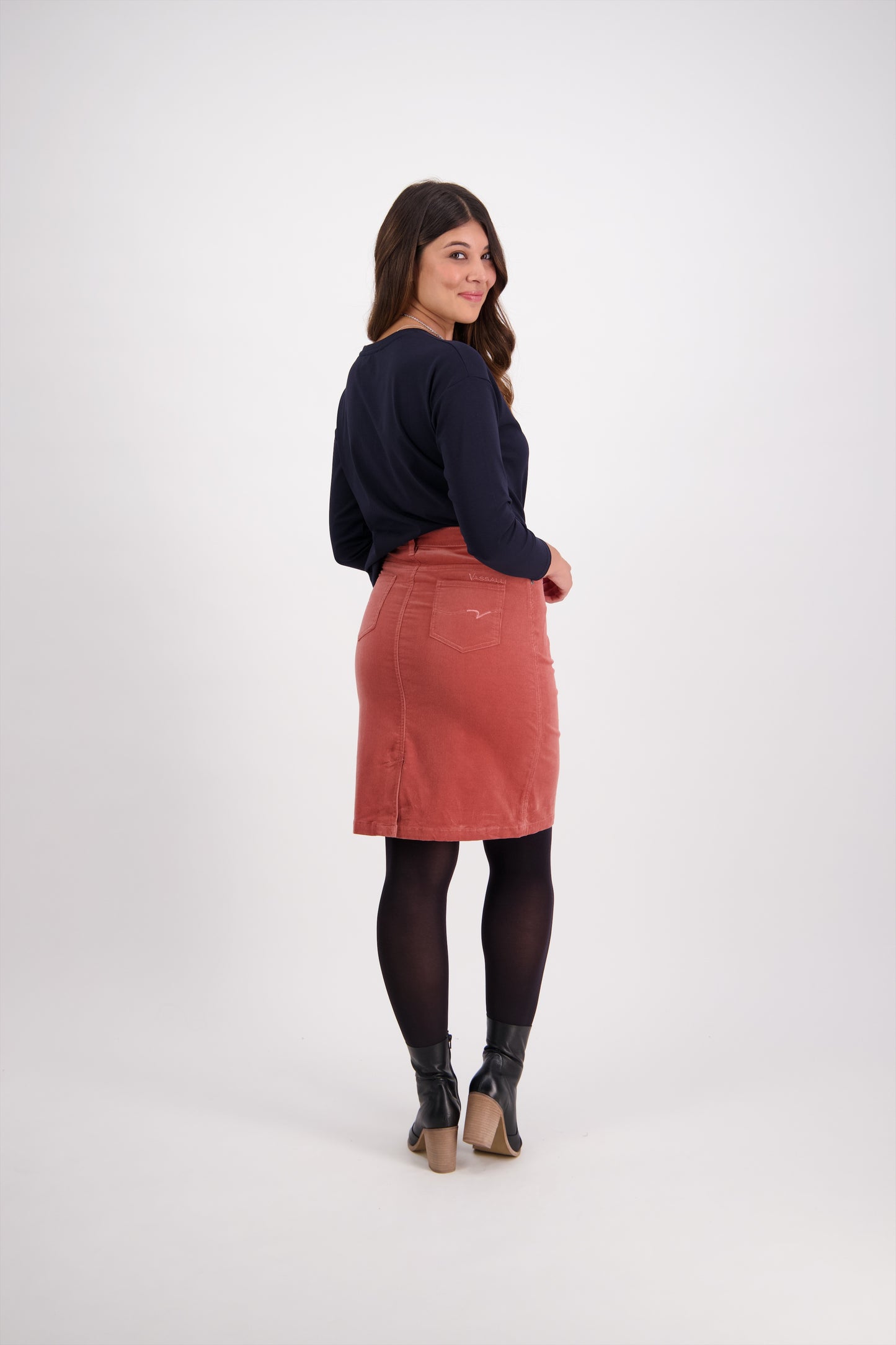 Vassalli Cord Skirt 372M