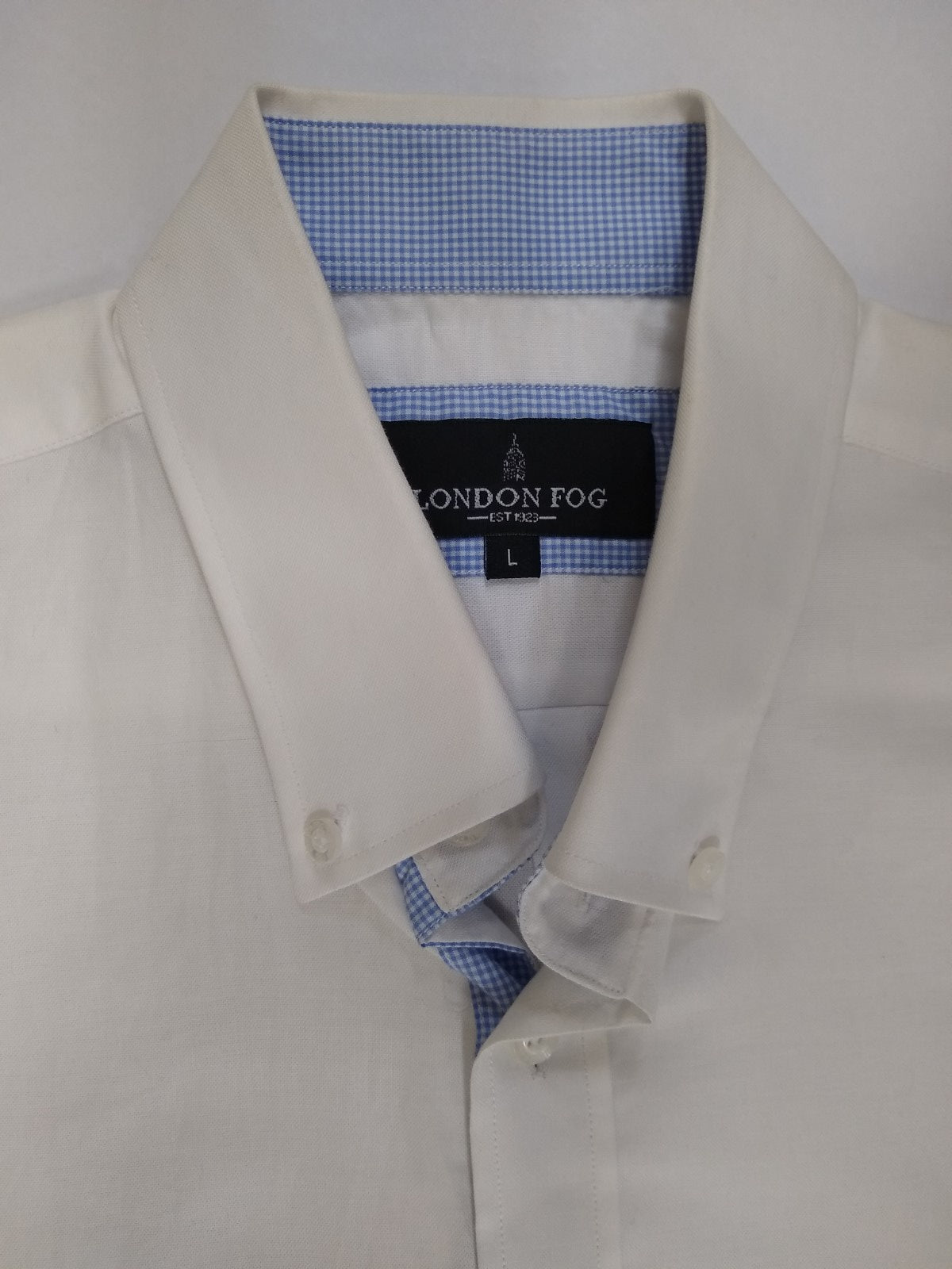 London Fog Long Sleeve Casual Shirt 7KP7X2 White