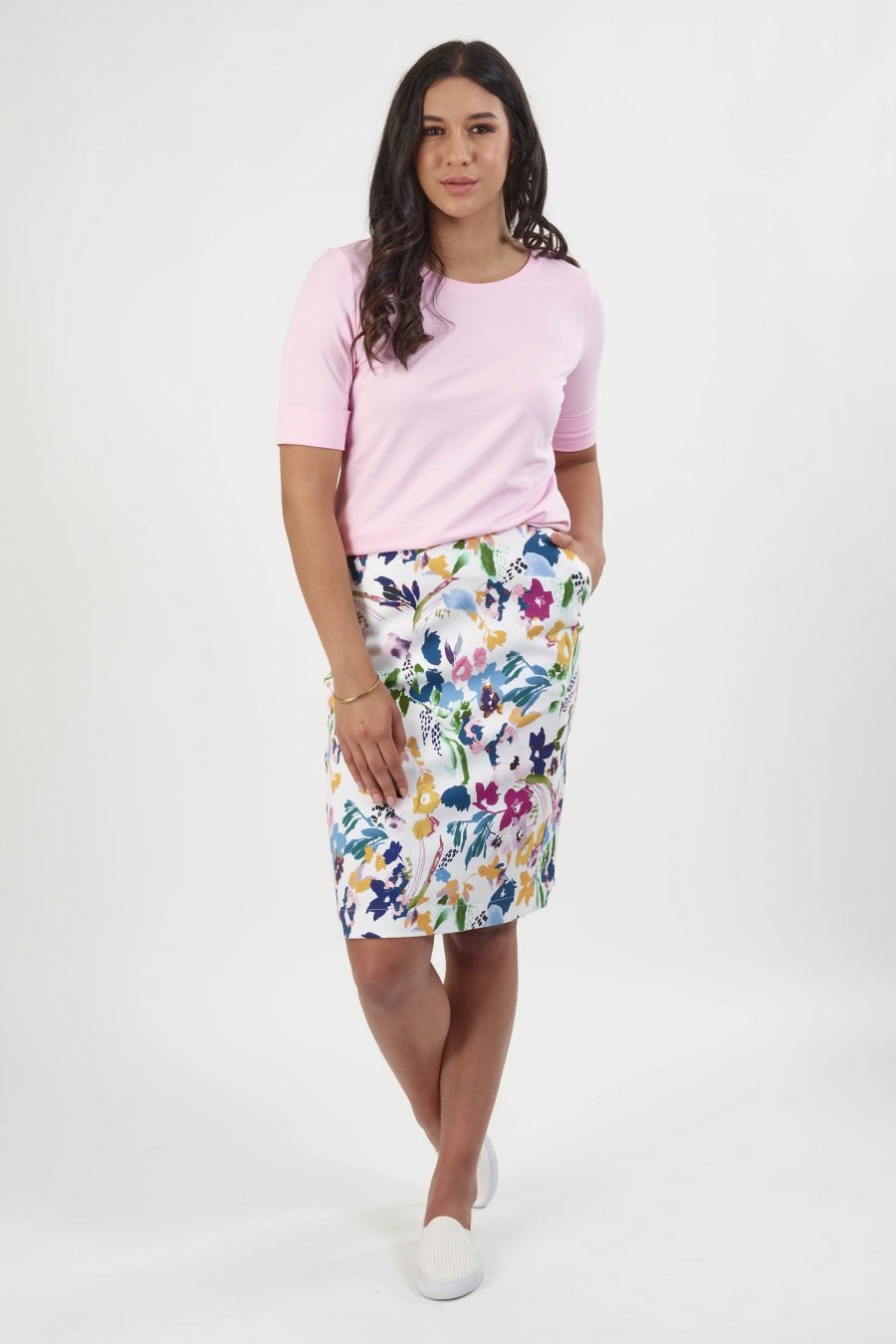 Vassalli Boat Neck Tee