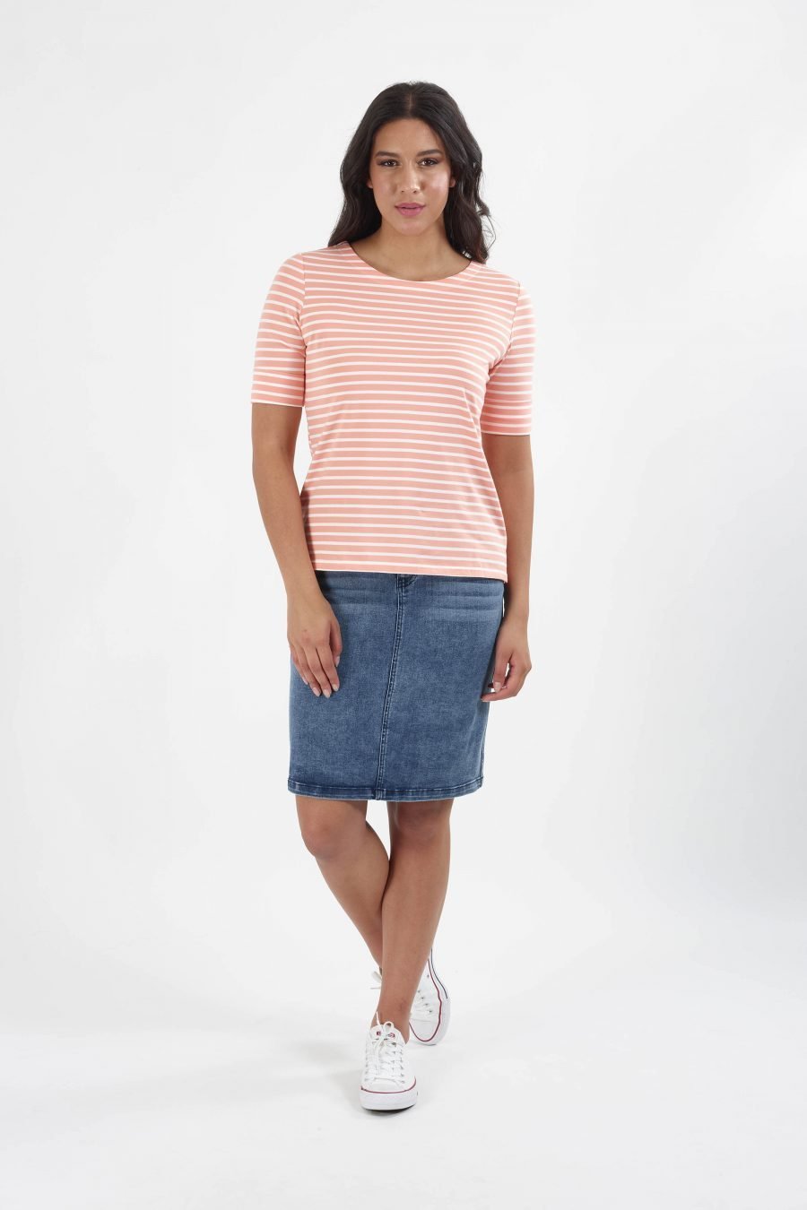 Vassalli Boat Neck Tee
