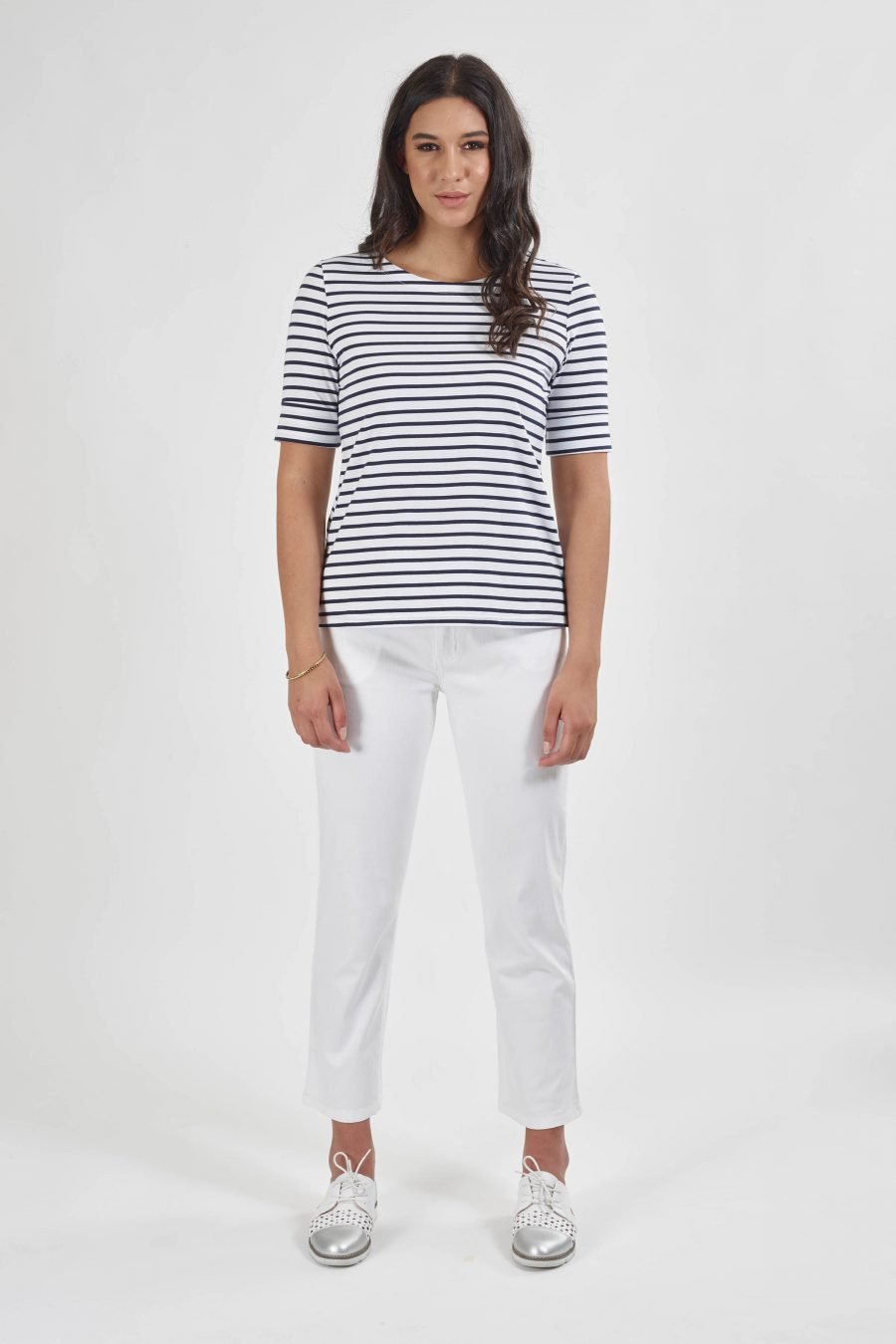 Vassalli Boat Neck Tee