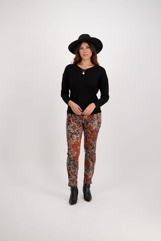 Vassalli long sleeve Top 4366