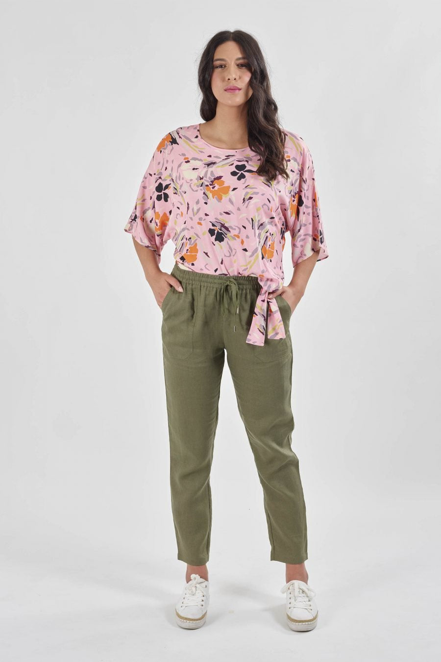 Vassalli Easy Fit Drawstring Relaxed Pant