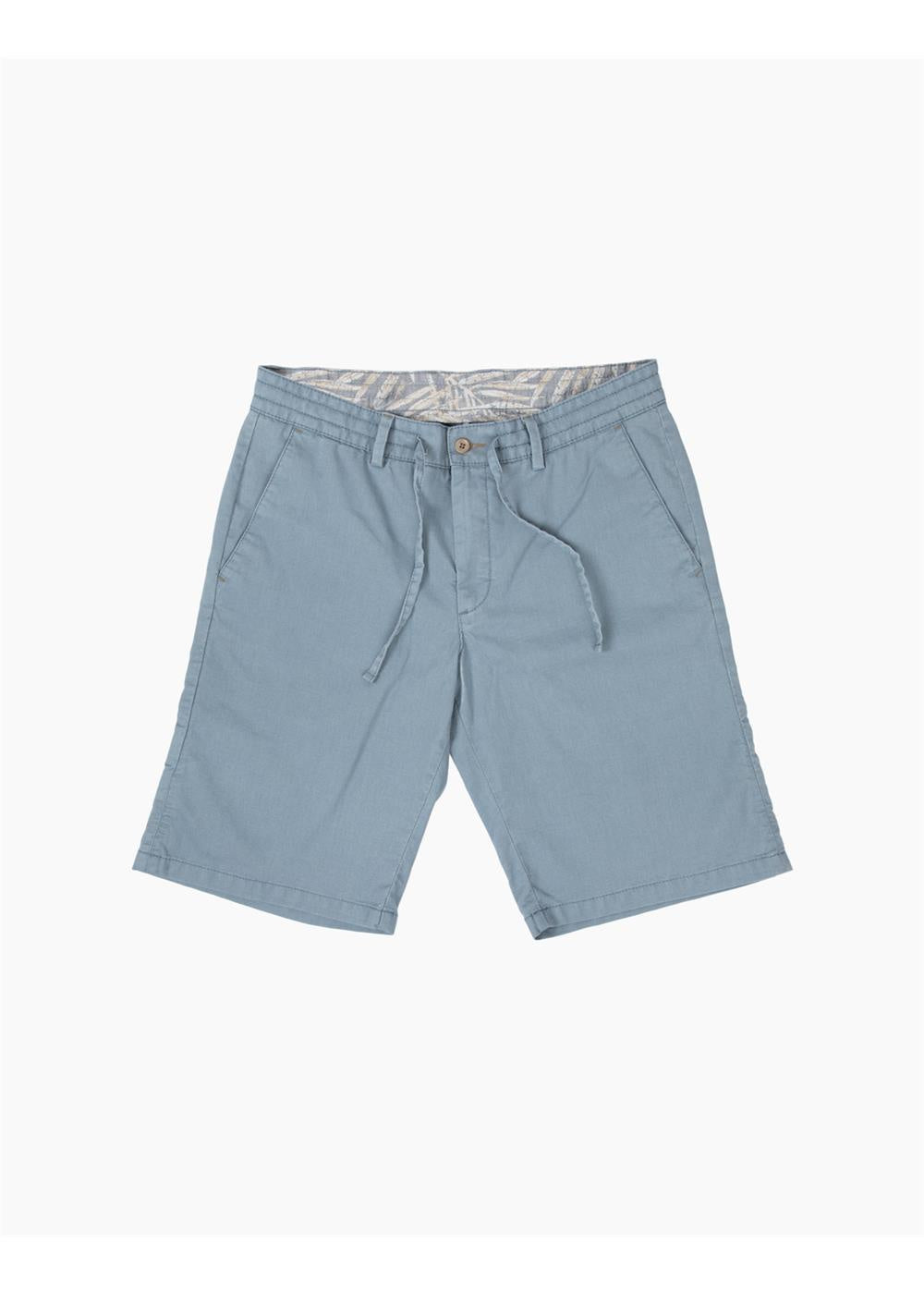 Rembrandt Island Light Blue Drawstring Shorts