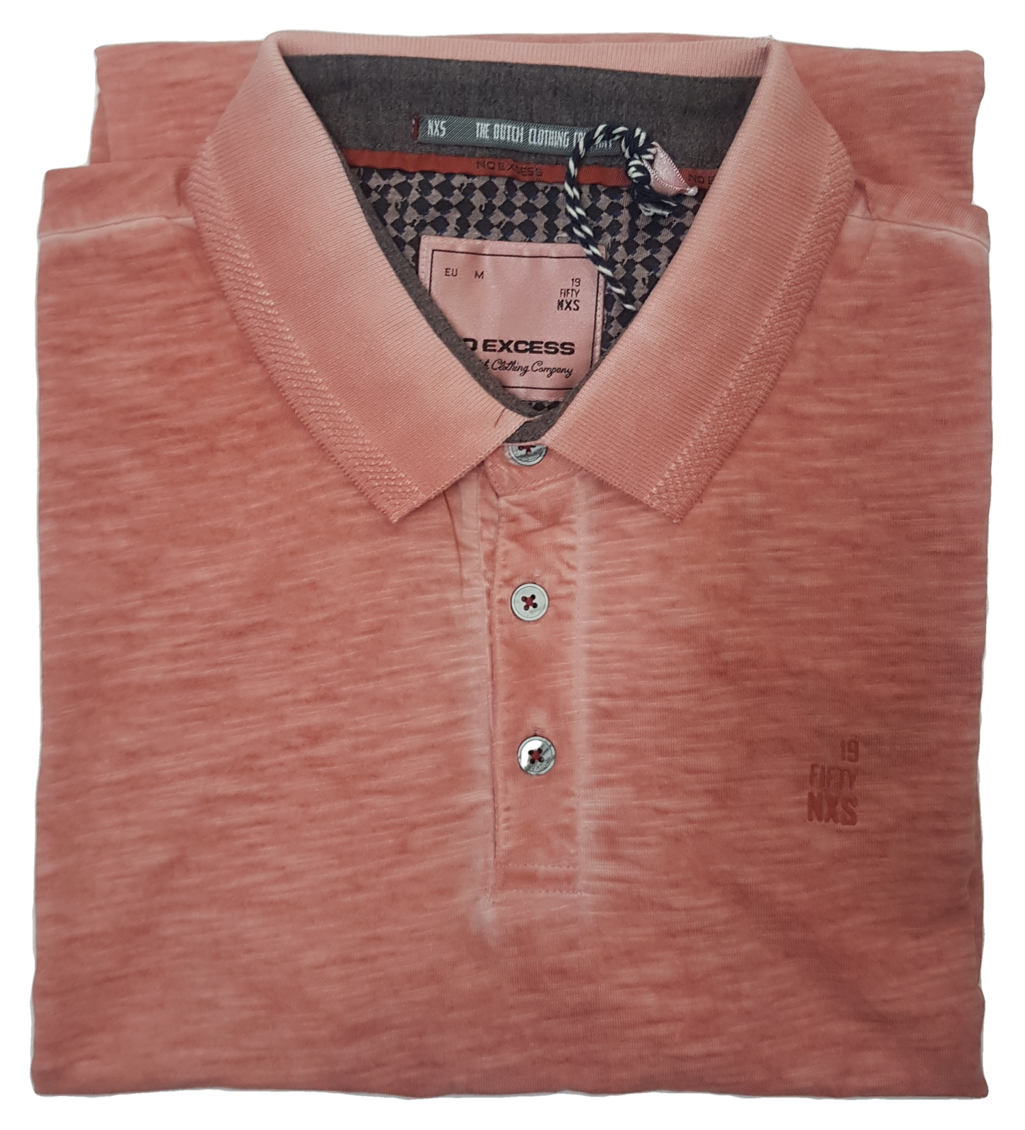 No Excess Jersey Knit Short Sleeve Polo