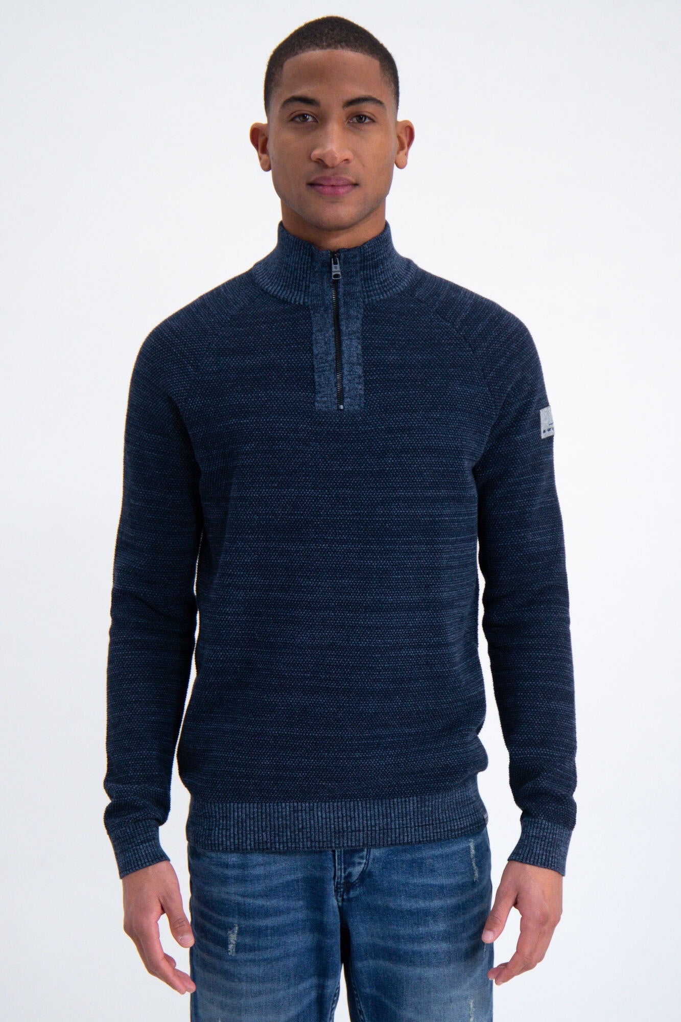 Garcia Mens Pullover - Blue