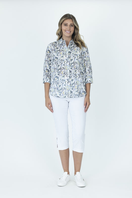 Callan Designs 3/4 Sleeve Multi Shirt