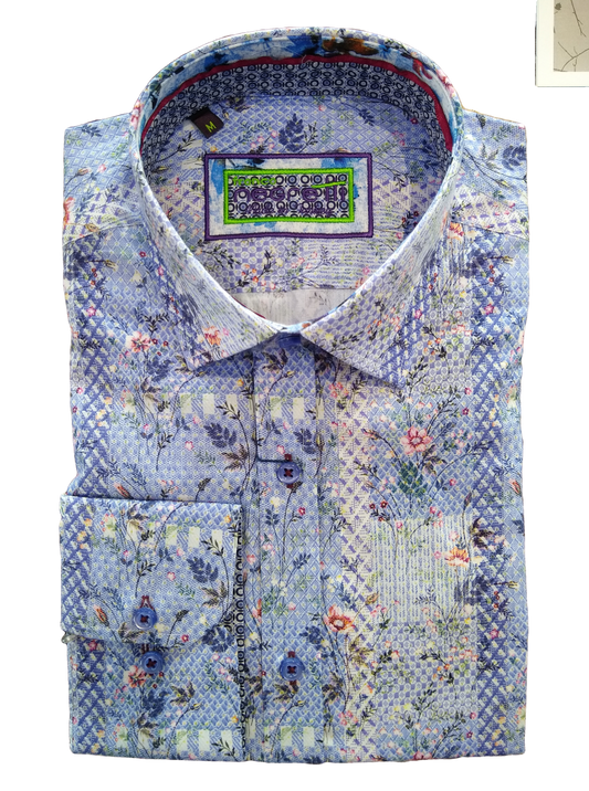 Franco Negretti Bouquet Long Sleeve Shirt