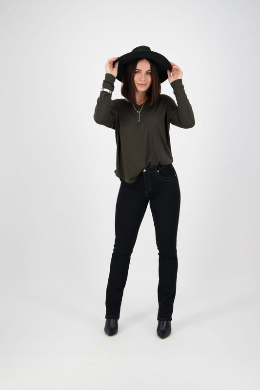 Vassalli Slim Leg Full Length Jean