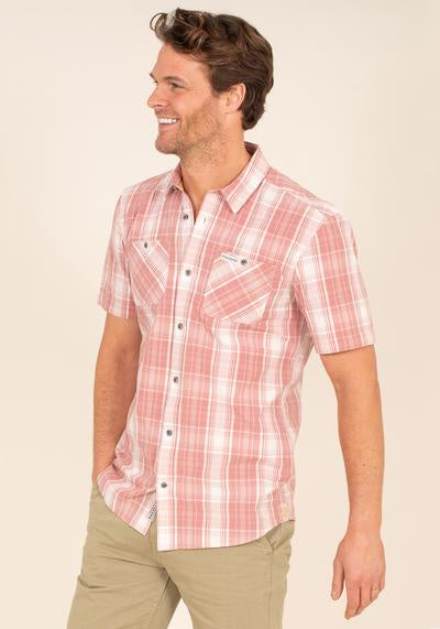 Brakeburn Pink Check Shirt