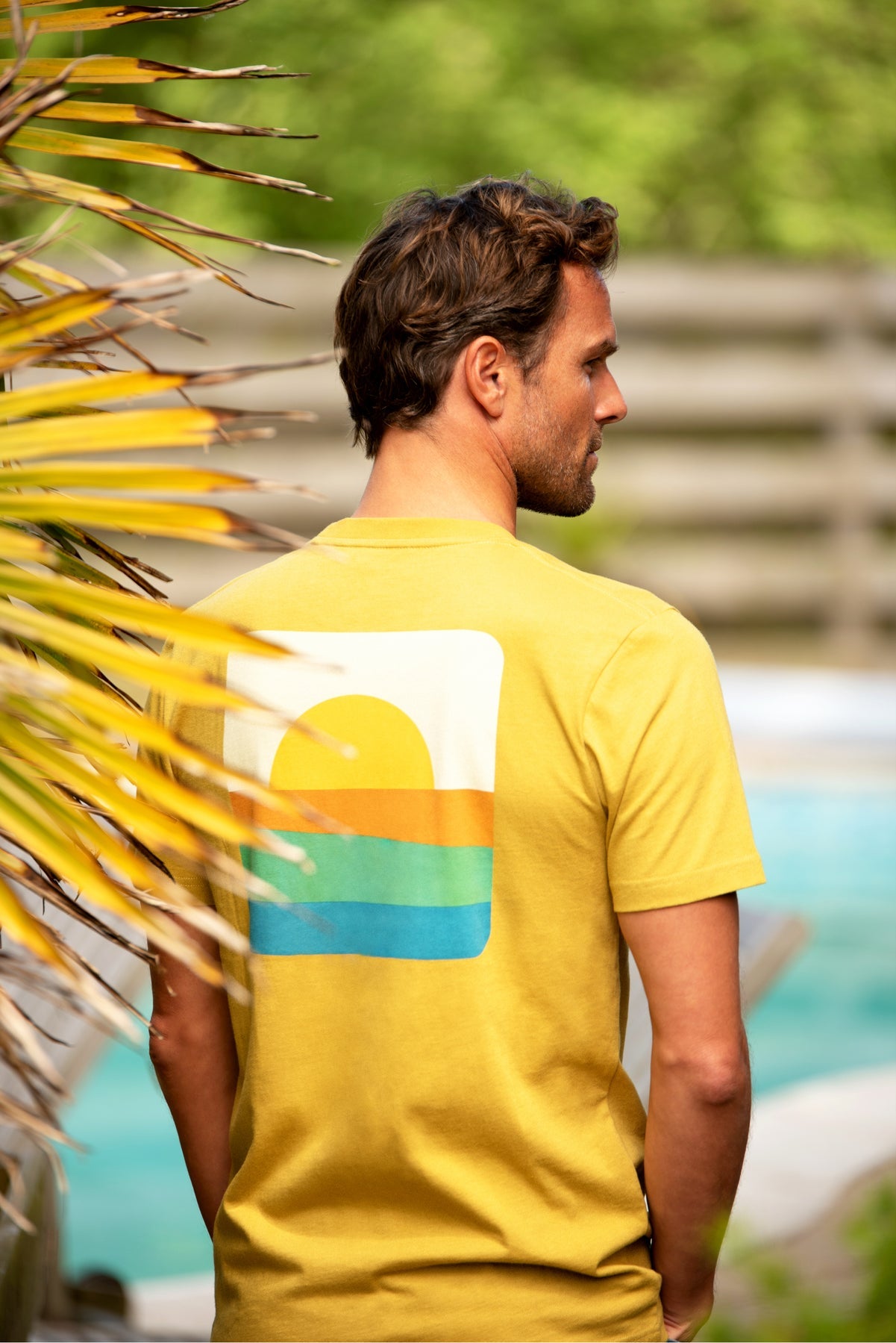 Brakeburn Men's Short Sleeveleeve Sunset Tee BBMShort SleeveT009214Short Sleeve22