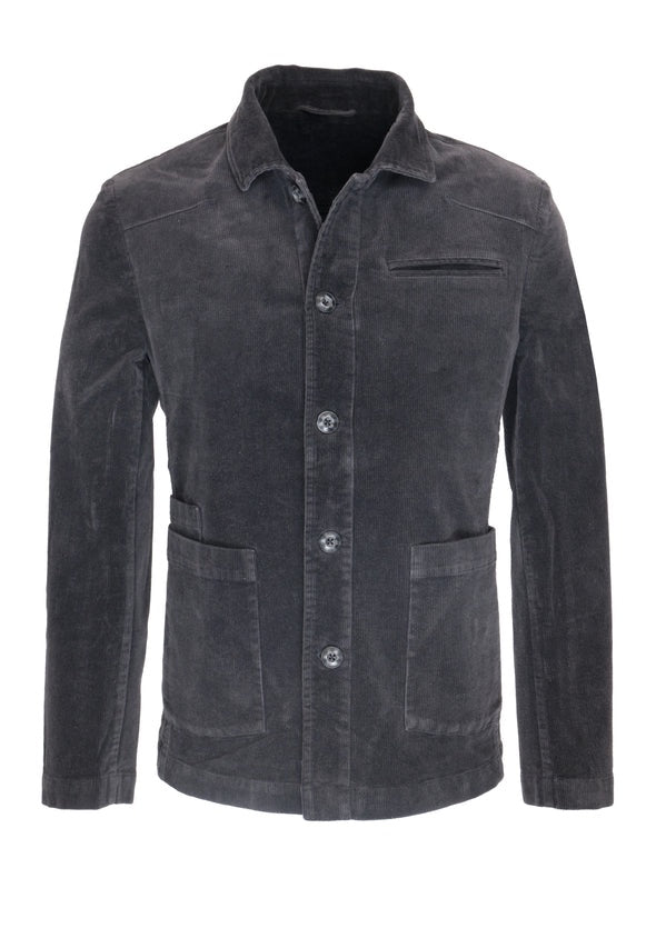Cutler Leo Corduroy Casual Jacket - Lead
