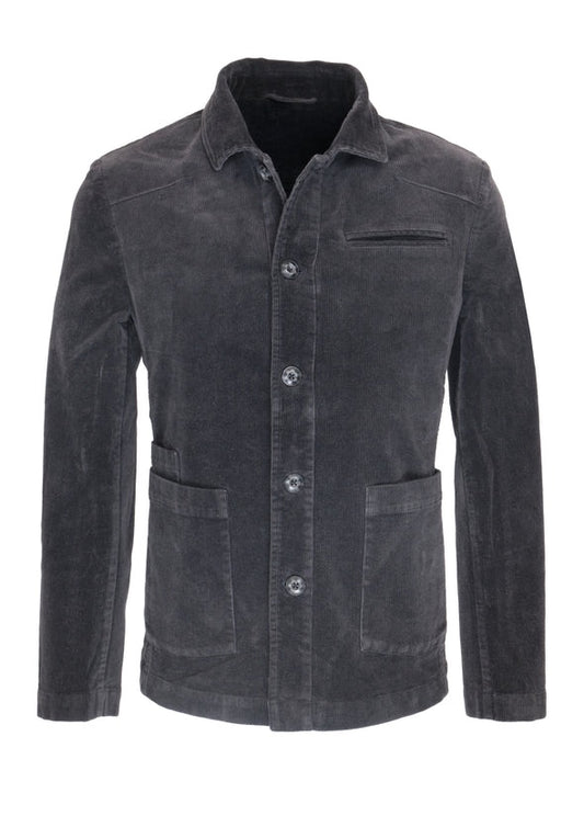 Cutler Leo Corduroy Casual Jacket - Lead