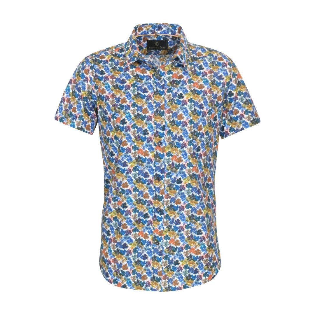 Cutler & Co Brody Short Sleeve Shirt Mulch