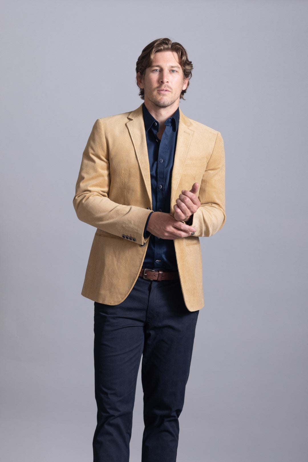 Camel deals corduroy blazer